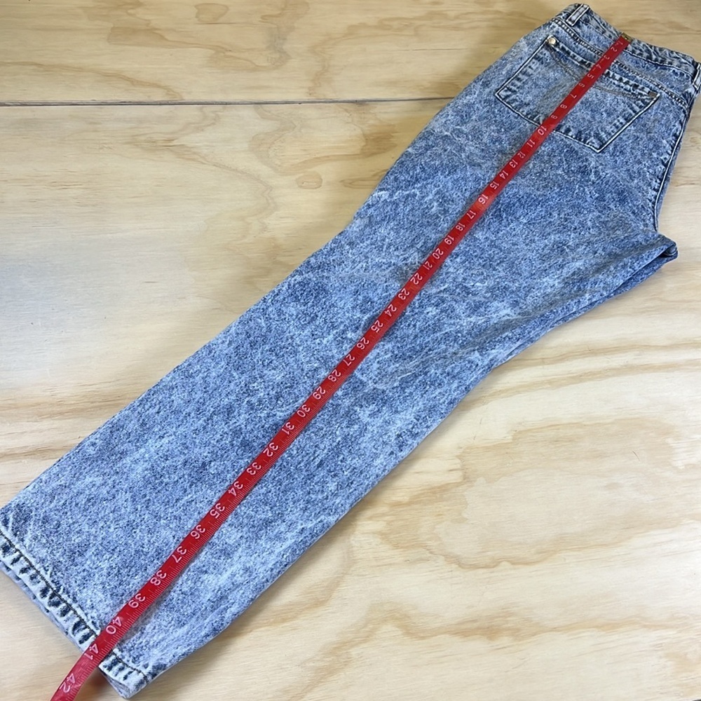 Ragged Women’s Vintage Y2K Acid Wash Blue Denim Jeans - Picture 9 of 14